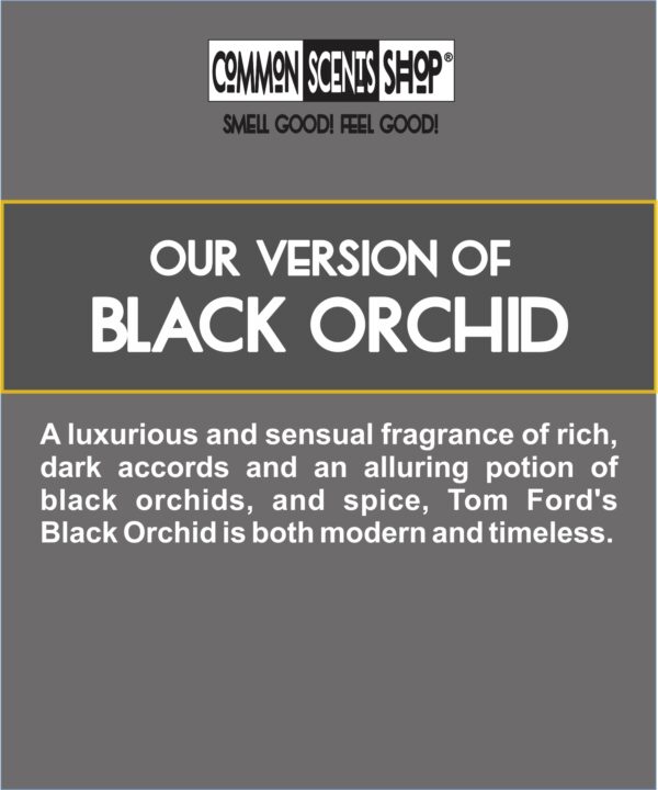 BLACK ORCHID PERFUME BODY OIL